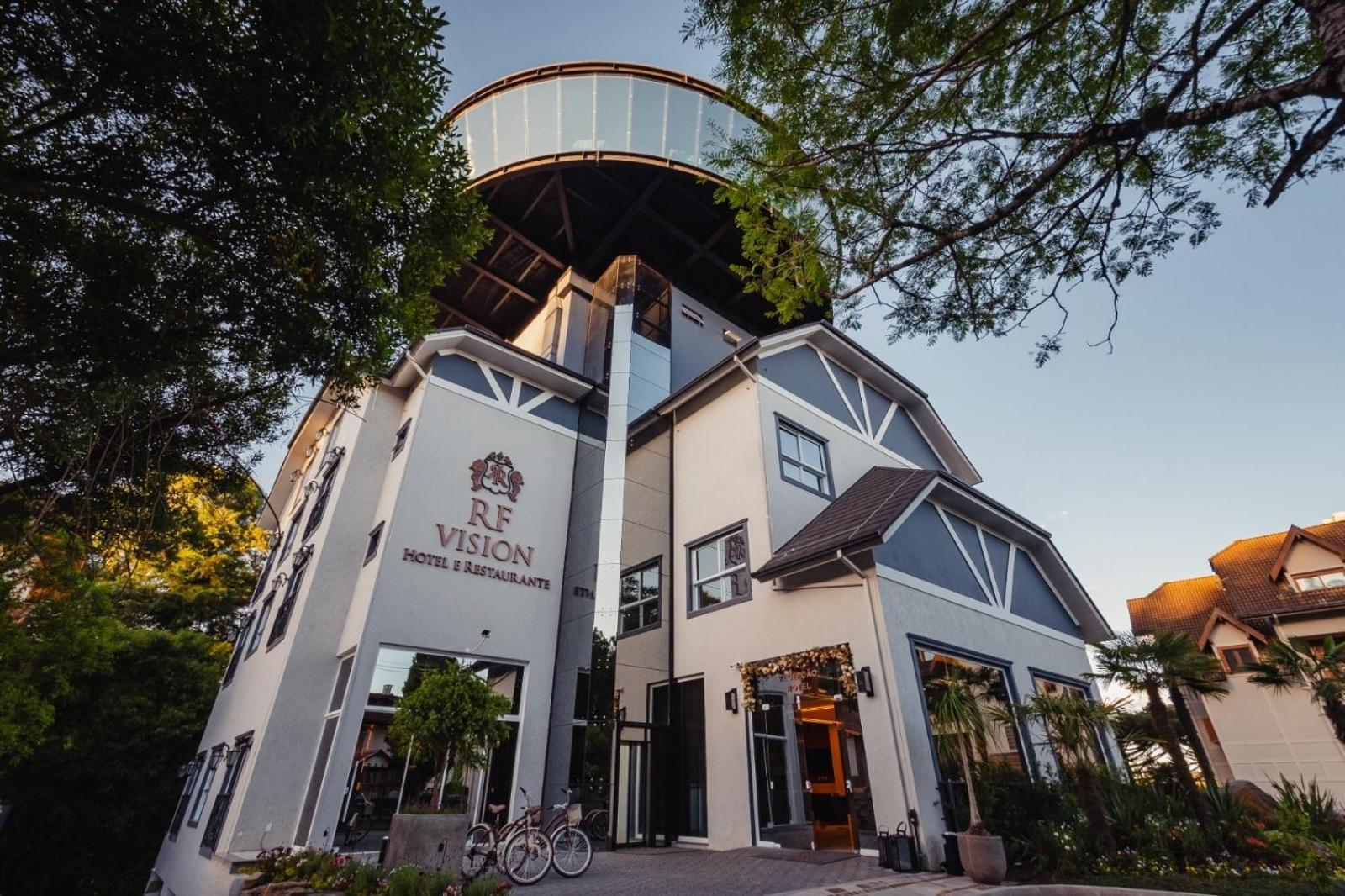 Hotel E Restaurante Giratorio Rf Vision - A Melhor Vista 360 De Gramado Exterior foto